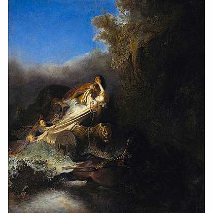 《绑架普罗斯派恩》林布兰特1631年绘画作品赏析