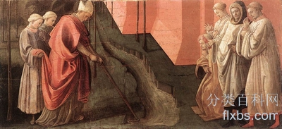 《圣弗瑞迪安斯把塞奇奥河分流了》宗教画作品赏析