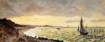 《圣阿德雷斯的海滩》风景油画作品赏析