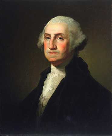 《乔治华盛顿》肖像绘画作品赏析