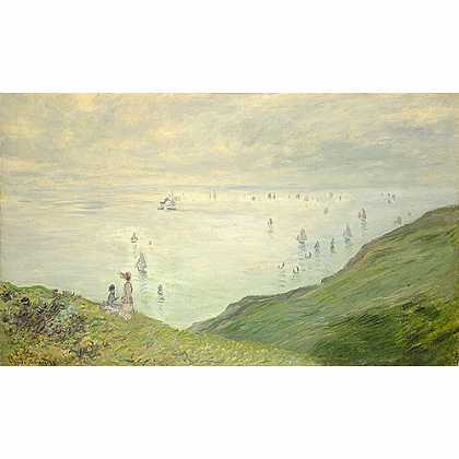 《布维尔悬崖》莫奈1882年绘画作品赏析