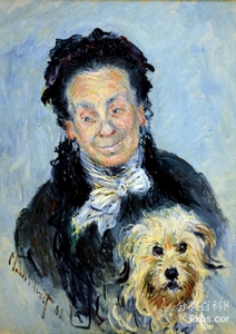 《尤金妮格拉夫的肖像（保罗夫人）》肖像绘画作品赏析