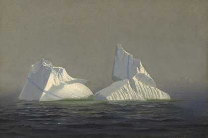 《冰山》油画风景作品赏析