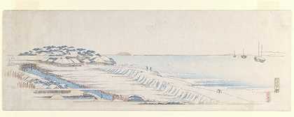 《须崎雪日的黎明》油画风景作品赏析