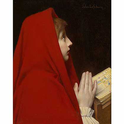 《红色斗篷》列斐伏尔版创作绘画赏析