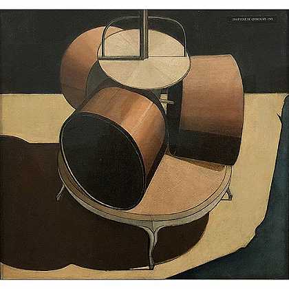 《巧克力研磨机（1号）》杜象1913版创作绘画赏析