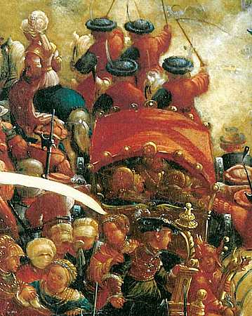 阿尔布雷希特·阿尔特多费《伊苏斯之战》 1529 年 （49岁）作 北方文艺复兴风格战争绘画作品赏析