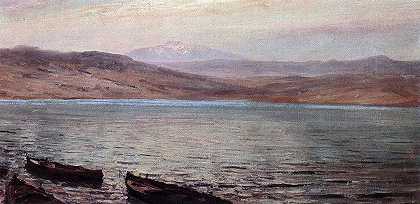 瓦西里·波列诺夫《提比里亚湖》 1881 年作 现实主义风景画作品赏析
