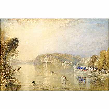 《维吉尼亚州的水》脱尔诺1847版创作绘画赏析