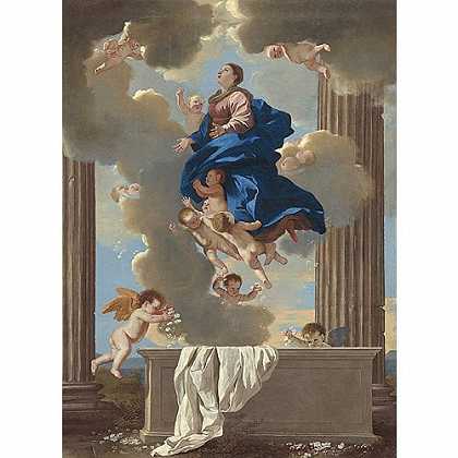 《圣母昇天》普桑1626版创作绘画赏析