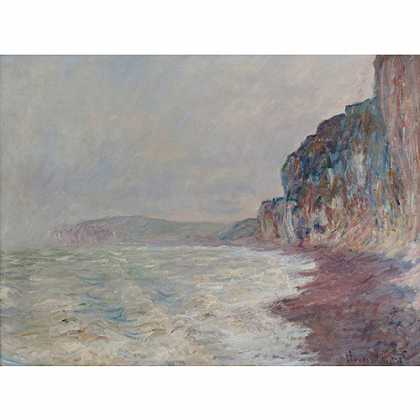 《灰色的峭壁》莫奈1882版创作绘画赏析