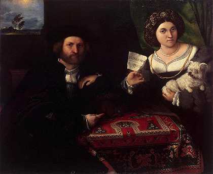 《丈夫和妻子》肖像绘画作品赏析