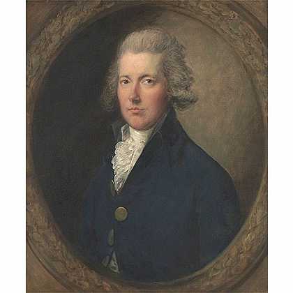 《威廉·皮特》根兹巴罗1787版创作绘画赏析