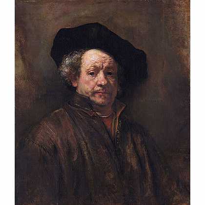 《自画像》林布兰特1660版创作绘画赏析