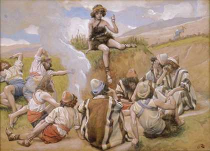 《约瑟向他的弟兄们展示他的梦想》宗教油画赏析