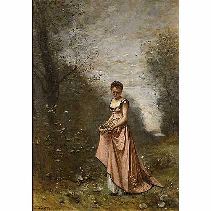 《春天》柯罗1871版创作绘画赏析