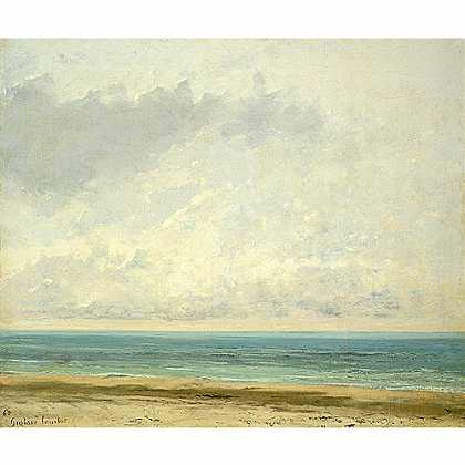 《平静之海》高尔培1866版创作绘画赏析