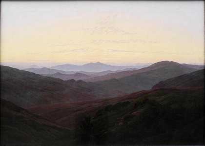 《利森山》油画风景作品赏析