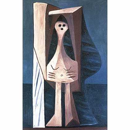 《沐浴者》毕加索1929版创作绘画赏析
