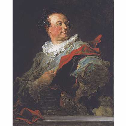 《弗朗索瓦·亨利·德夏肖像》福拉歌纳德1769版创作绘画赏析