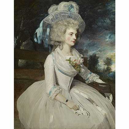 《司吉伯维斯小姐》雷诺兹1787版创作绘画赏析