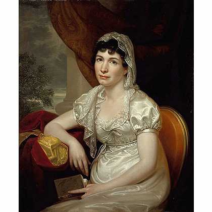 《珍·格里菲斯·科赫肖像》林布兰特1817版创作绘画赏析