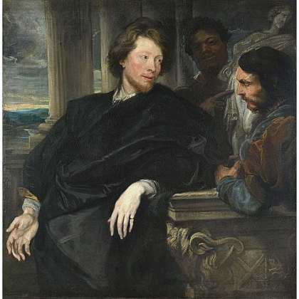 《乔治和俩随从》戴克1622版创作绘画赏析