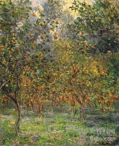 《柠檬树下》油画风景作品赏析