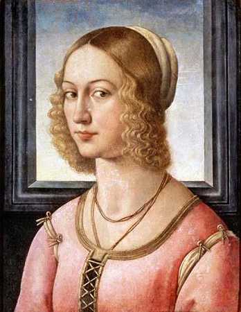 《乔凡娜托尔纳博尼的肖像》肖像绘画作品赏析