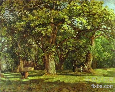 《森林》油画风景作品赏析