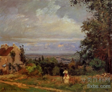 《路维西安附近的风景》油画风景作品赏析
