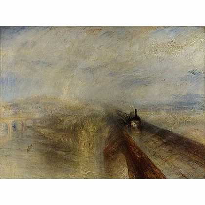 《雨、蒸汽和速度》脱尔诺1844版创作绘画赏析