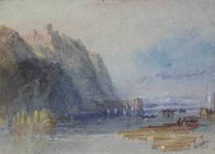 《哈梅林城堡,乌顿和安塞尼斯之间》油画风景作品赏析
