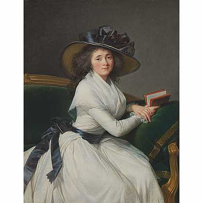 《夏特伯爵夫人》勒布伦1789版创作绘画赏析