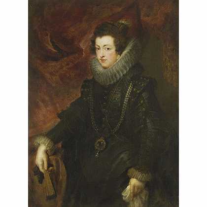 《伊莉莎白二世女王肖像》鲁本斯1628版创作绘画赏析