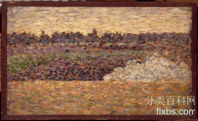 《格兰德康的风景》油画风景作品赏析