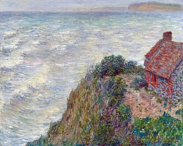 《佩蒂阿伊的渔夫的房子》油画风景作品赏析