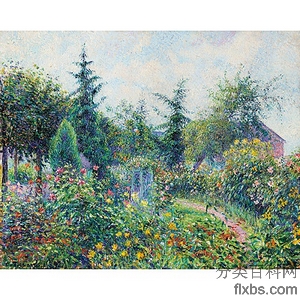 《花园和鸡舍》毕莎罗1892版创作绘画赏析