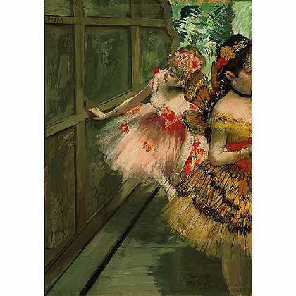 《有翅膀的舞者》德加1880版创作绘画赏析