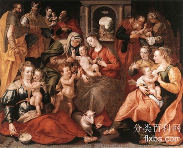 《圣安妮家族》宗教油画赏析
