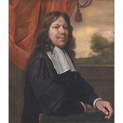 《自画像》史坦1670年创作绘画赏析
