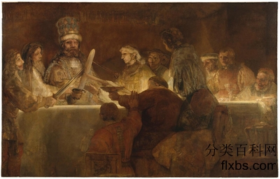 《施维利斯的阴谋》宗教油画赏析