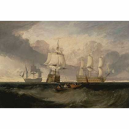 《从特拉法尔加胜利返回》脱尔诺1806年创作绘画赏析