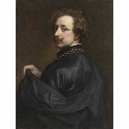 《自画像》戴克1629年创作绘画赏析