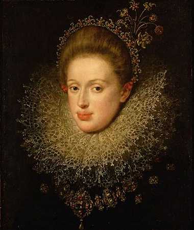 《奥地利安娜的肖像 (1585-1618)》肖像油画赏析