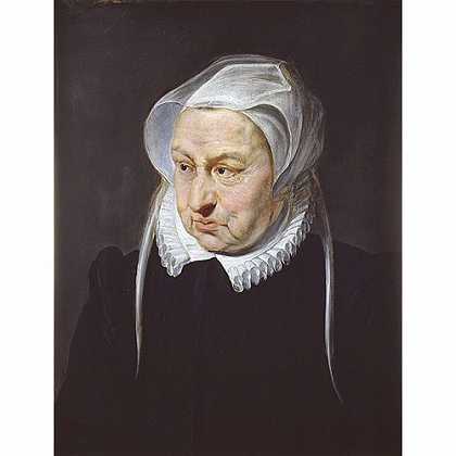 《珍妮德里维埃的肖像》鲁本斯1630年创作绘画赏析