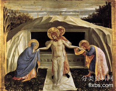 《埋葬耶稣》宗教油画赏析