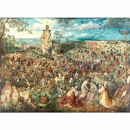《基督背负十字架》布勒哲尔1564年创作绘画赏析