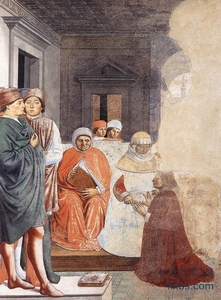 《圣奥古斯丁在迦太基学院》宗教油画赏析