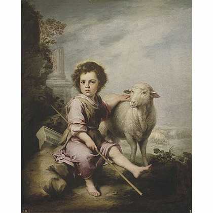 《好牧人》牟里罗1660年创作绘画赏析